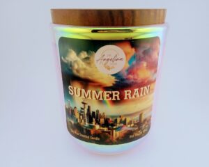 Seattle Summer Rain PNW deluxe luxury organic candle