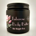 Natural, organic, body butter, 100% pure tuberose essential oil